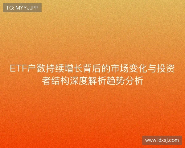 ETF户数持续增长背后的市场变化与投资者结构深度解析趋势分析